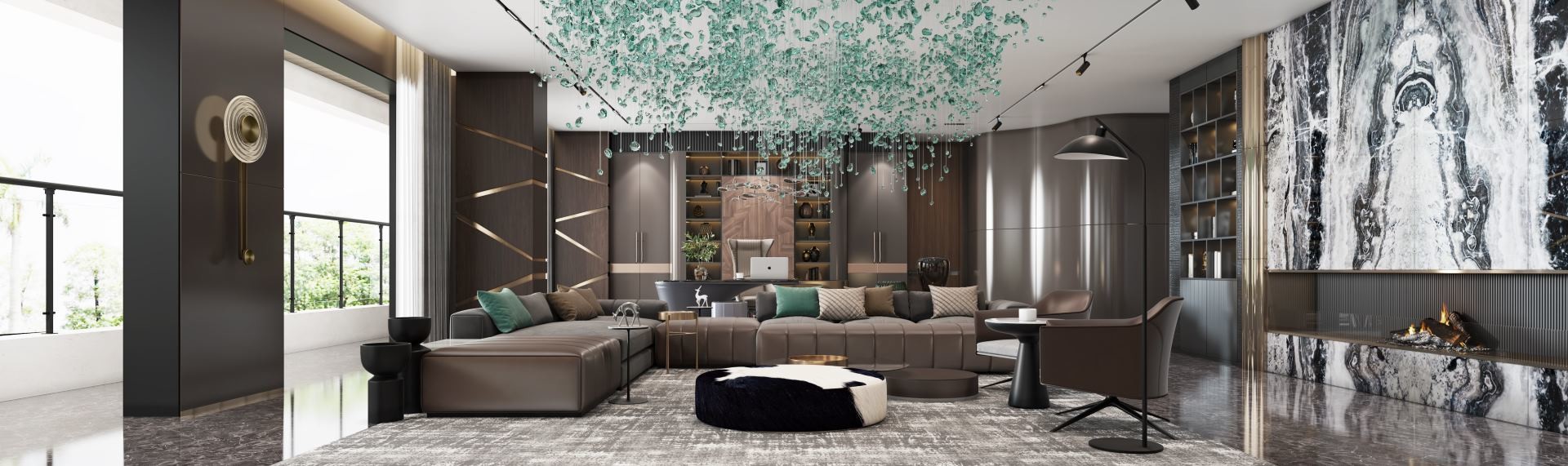 qualité Armoire de cuisine moderne usine