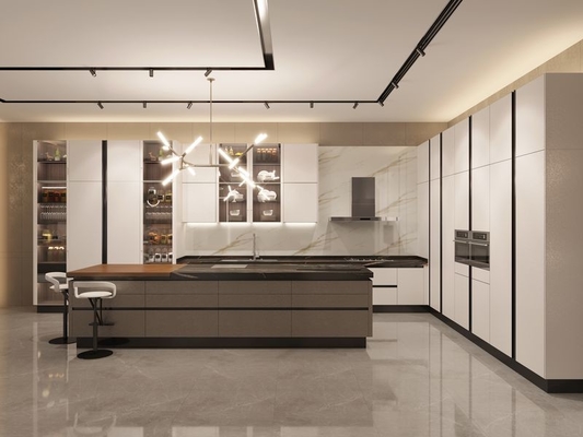 Un chef-d' œuvre de cuisine en acier inoxydable élégant, durable et personnalisable.