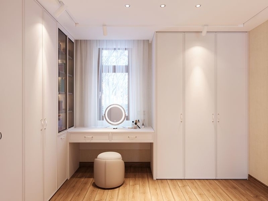 Armoire en acier inoxydable en forme de U avec un style français léger
